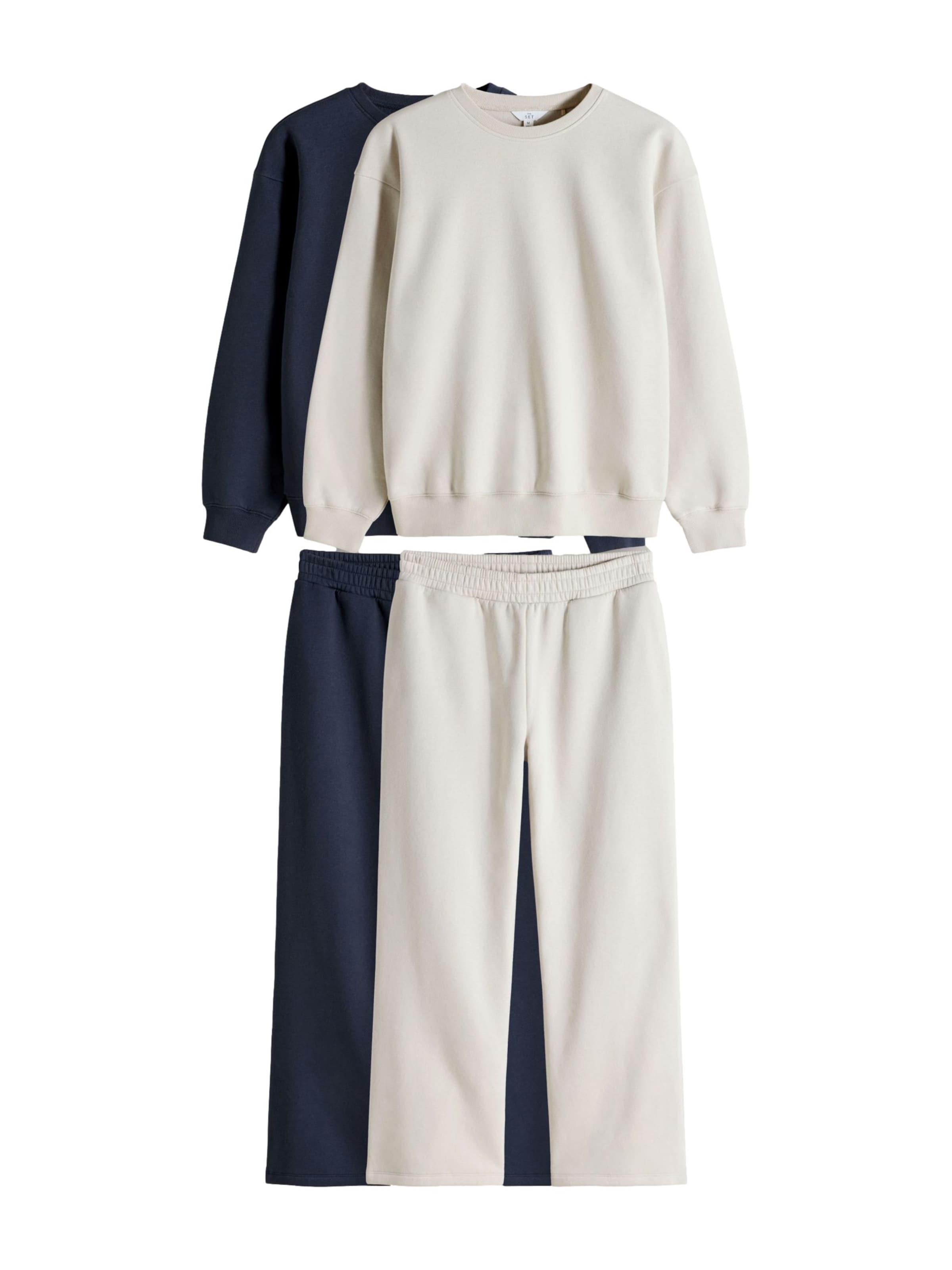 The Set Trenirka za tek | bež barva: sprednja stran