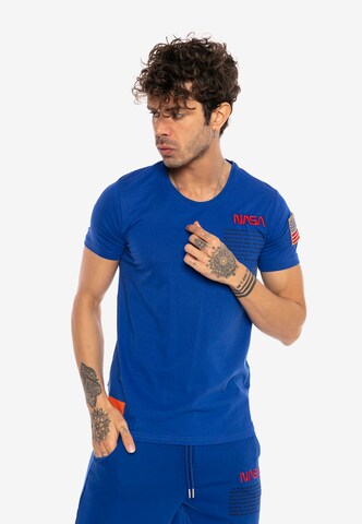 Redbridge T-Shirt 'Tucson' in Blau: predná strana