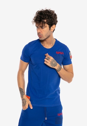 Redbridge T-Shirt 'Tucson' in Blau: predná strana