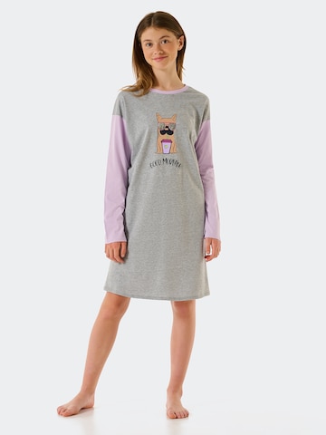 SCHIESSER Nightgown in Grey: front