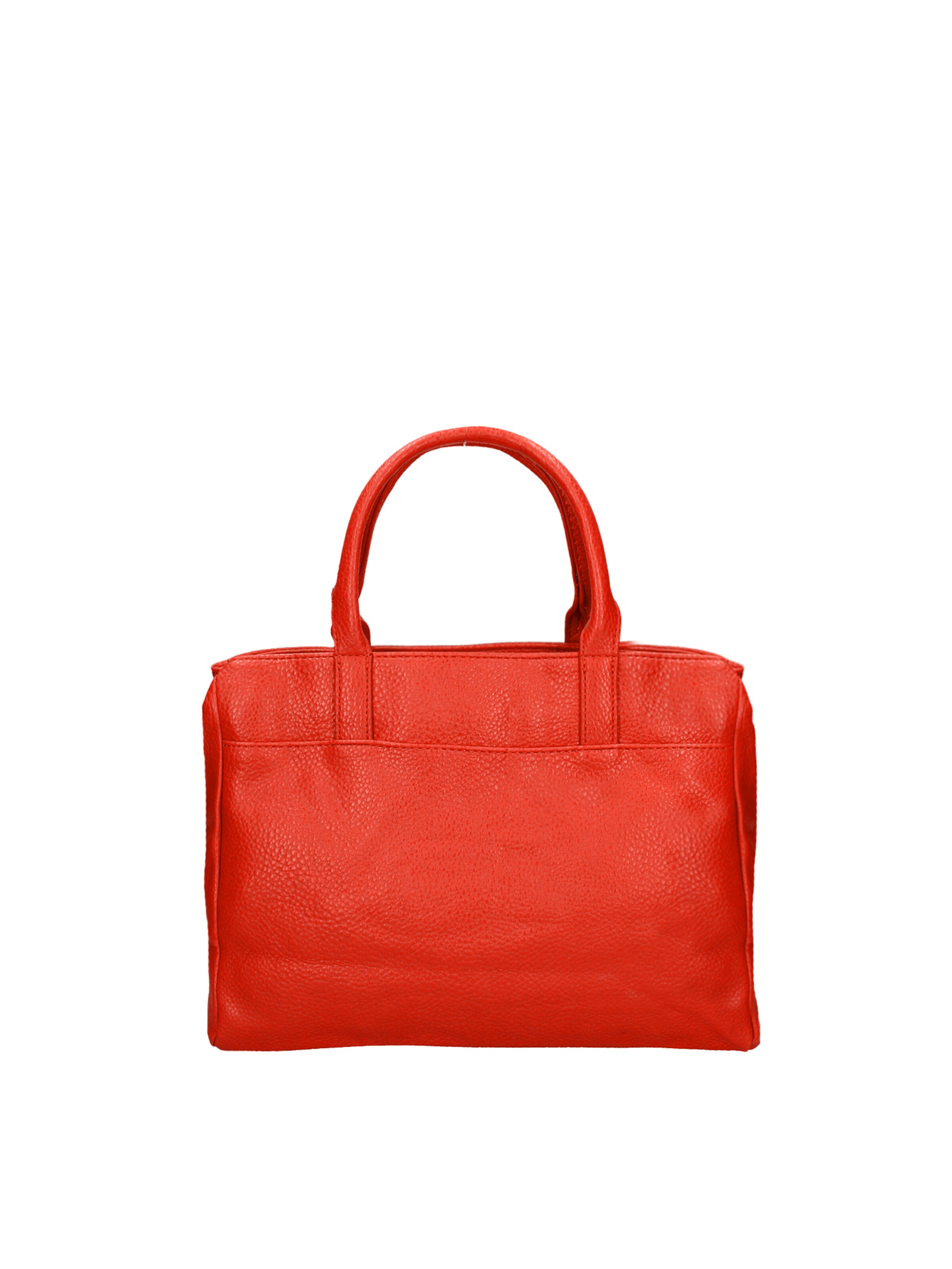 Borsa a mano 'Borsa a Mano Donna B Cavalli Ecopelle Zip - 30x22x10 cm' di B. Cavalli in rosso