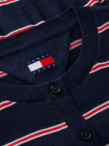 Tommy Jeans Strickjacke 'Essential' in Blau