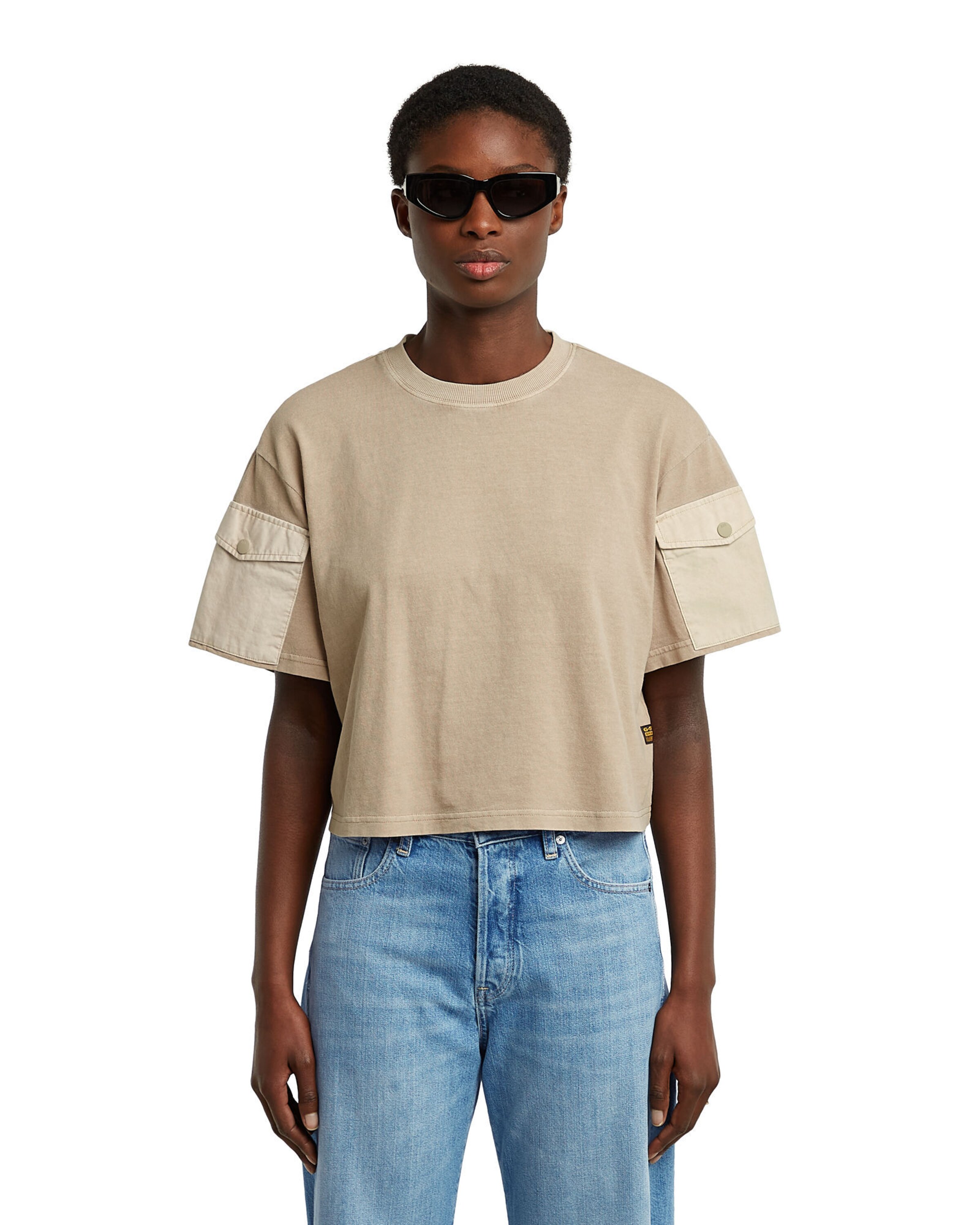 G-STAR Shirt in Beige: front