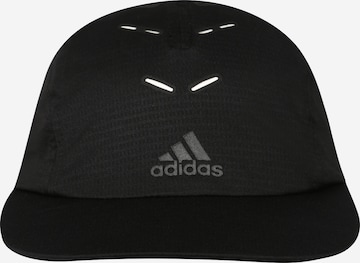 juoda ADIDAS PERFORMANCE Sportinė kepurė 'RUNxadiz 4P H.R'