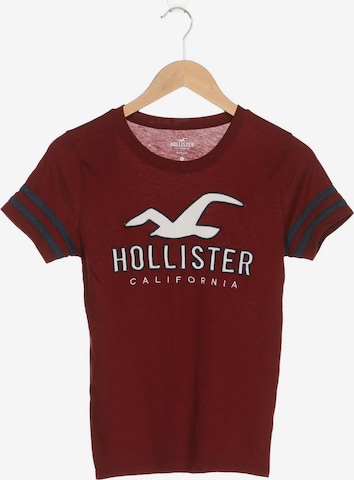 HOLLISTER T-Shirt XS in Rot: predná strana