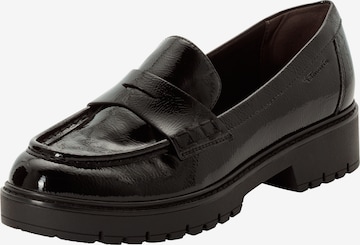 Tamaris Slipper in Schwarz: Vorderseite
