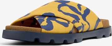 CAMPER Mules 'Brutus' in Yellow: front