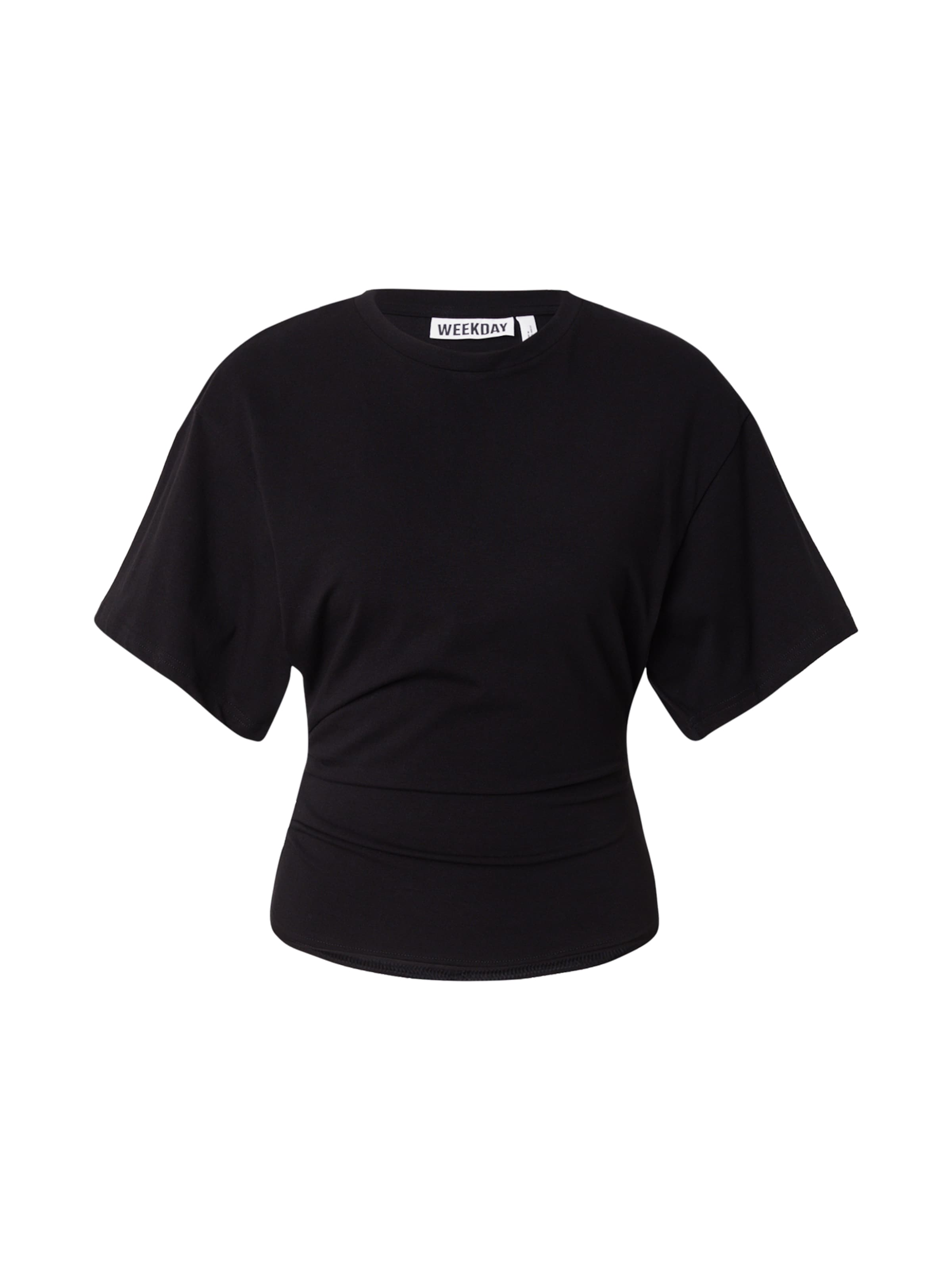 WEEKDAY - Camiseta en negro: frente