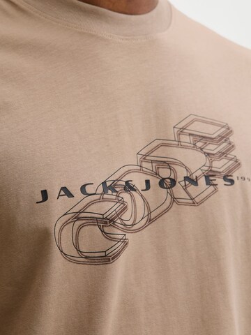 T-Shirt JACK & JONES en beige
