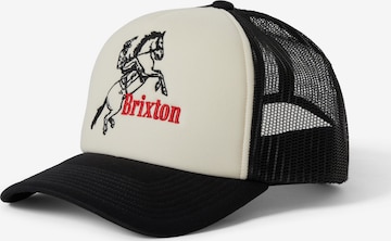 Brixton Lippalakki 'RANCHING CLUB' värissä musta: etupuoli