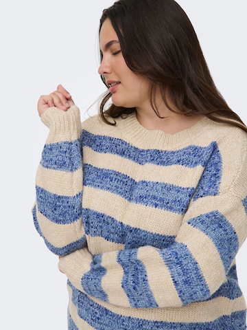 Pull-over 'CARDundee' ONLY Carmakoma en beige