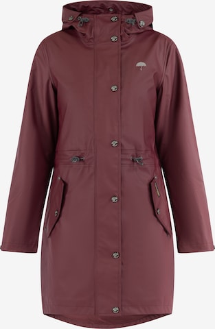 Schmuddelwedda Raincoat 'Bridgeport' in Brown: front