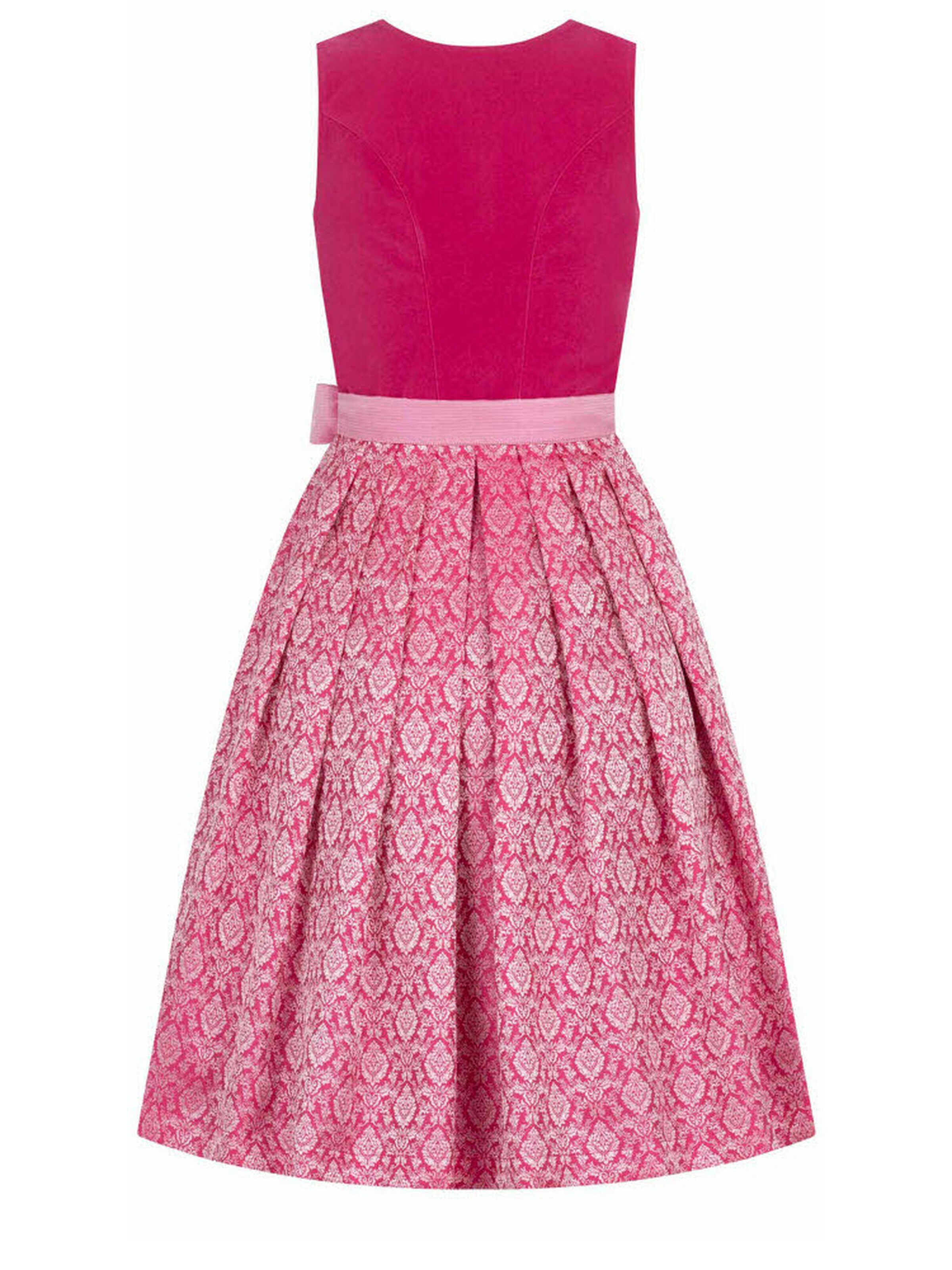 Trachtenhof Nübler Dirndl 'Dirndl Midi Karla' in Pink