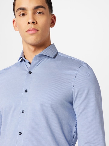 OLYMP Slim fit Button Up Shirt in Blue