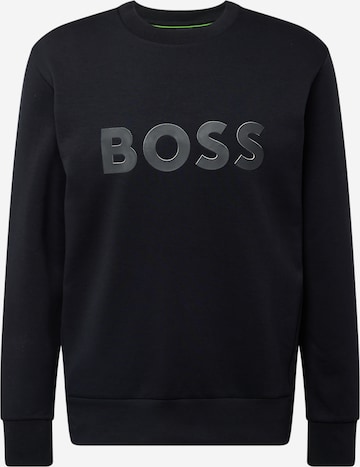 melns BOSS Green Sportisks džemperis 'Salbo': no priekšpuses