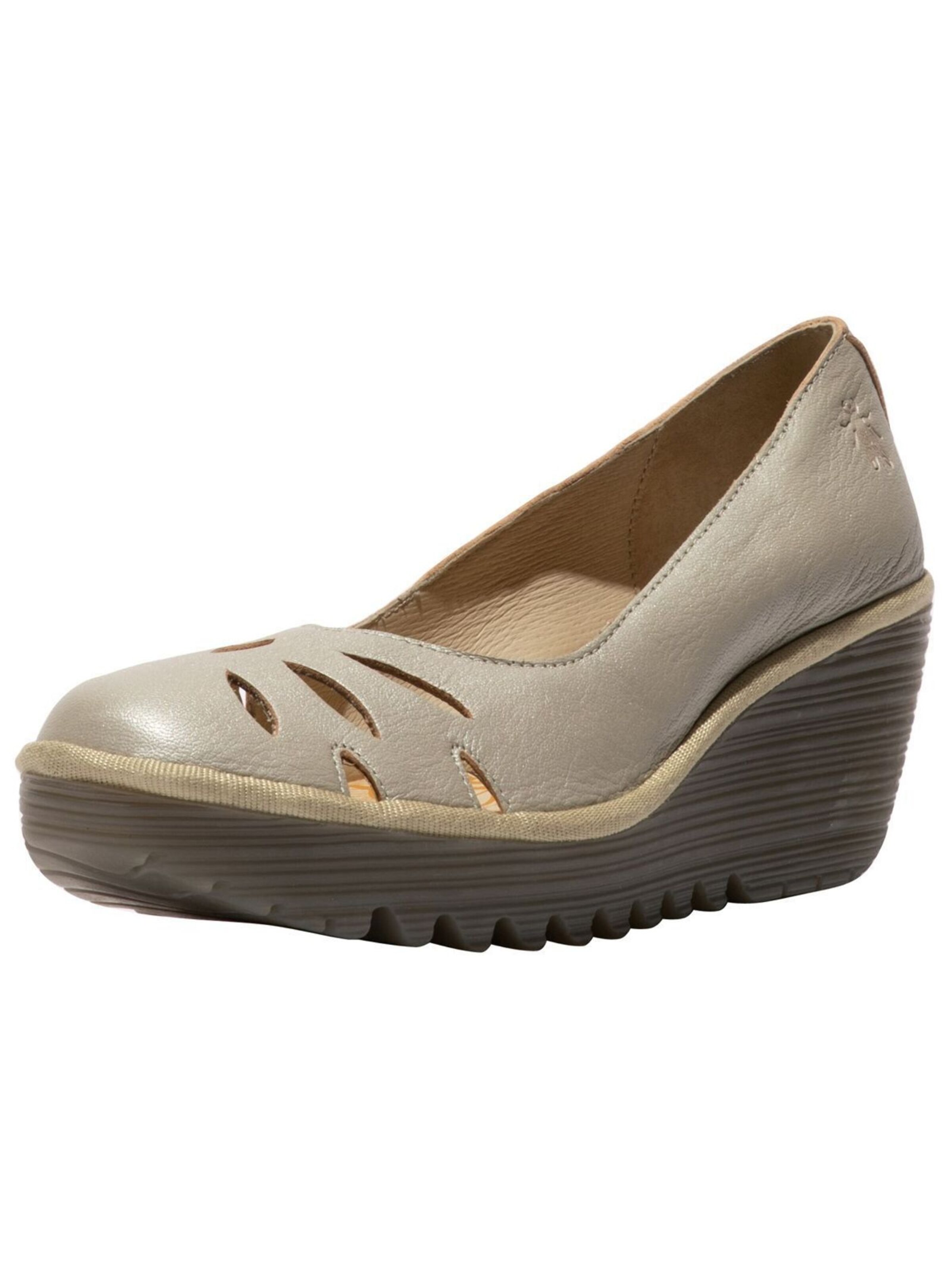 FLY LONDON Pumps in Silver: front