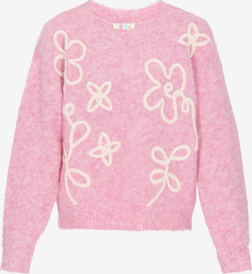 Pull-over IZIA en rose : devant