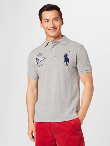 Polo Ralph Lauren Tričko – šedá: přední strana