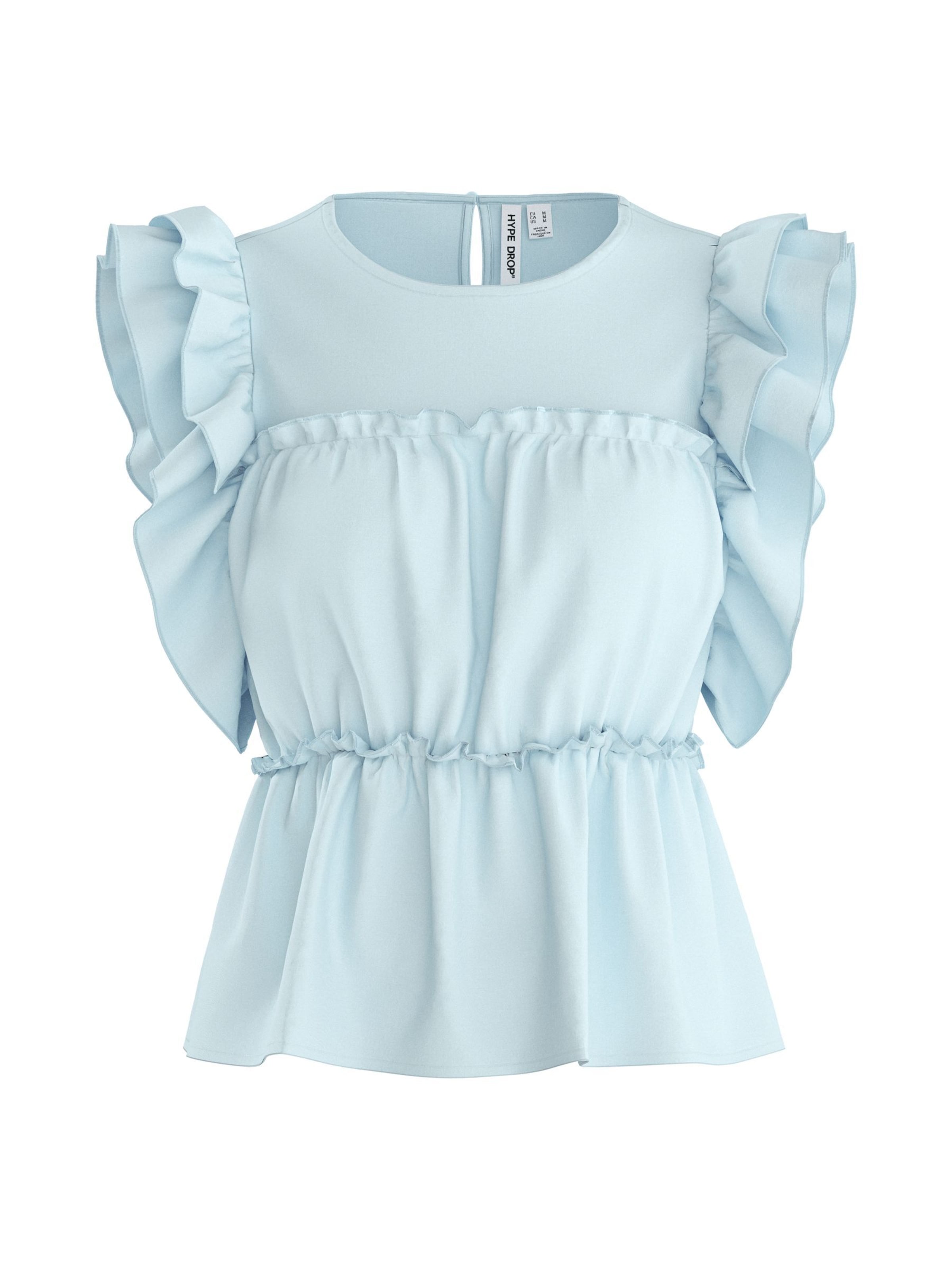 Top di HYPEDROP in blu: frontale