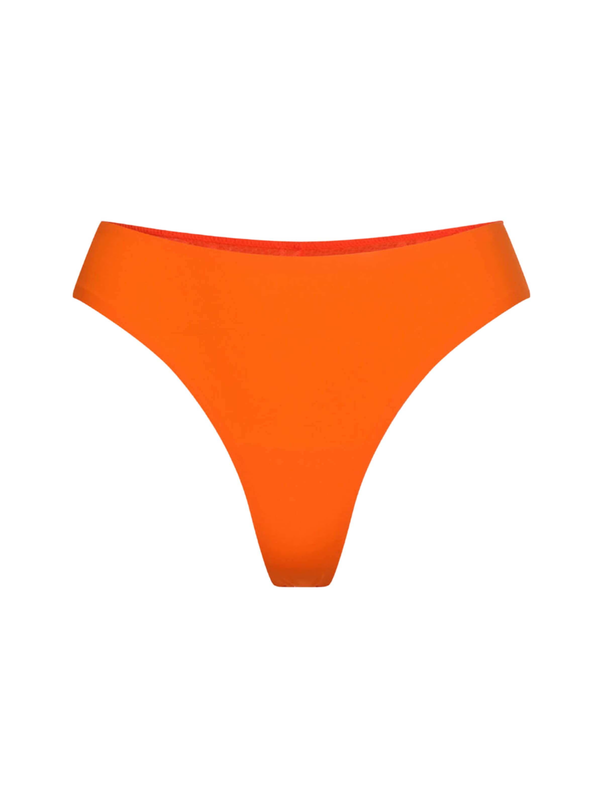 cfab (formerly creamy fabrics) String 'Tanga mit Spitze' i orange: framsida