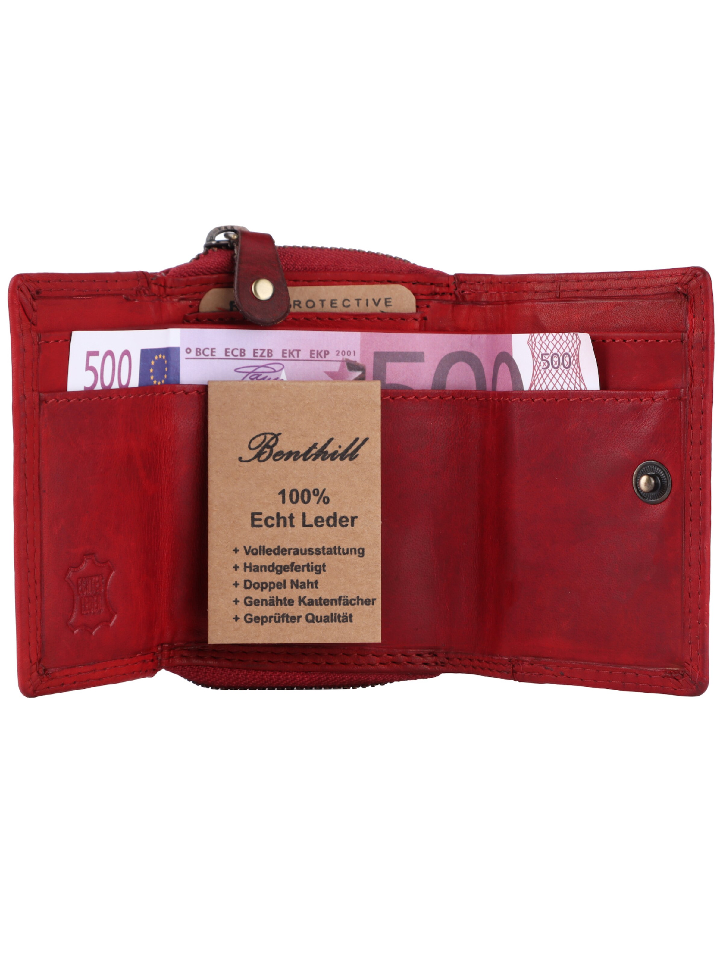 Benthill Wallet in Red