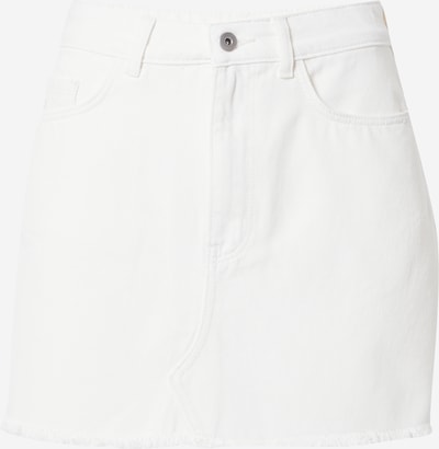 A LOT LESS Jupe 'Svea' en blanc denim, Vue avec produit