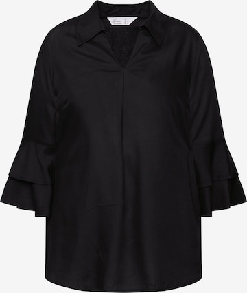 MIAMODA Bluse in Schwarz: Vorderseite
