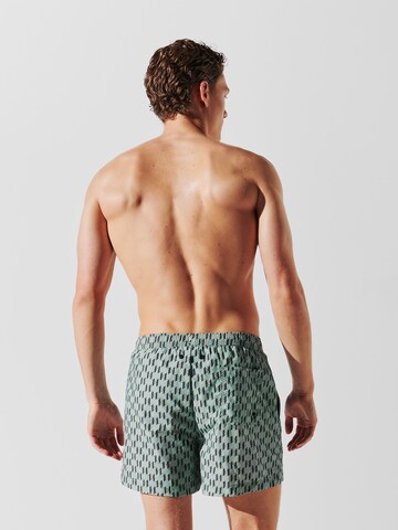 Pantaloncini da bagno 'MONOGRAM' di Karl Lagerfeld in grigio