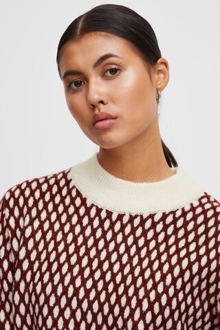 Pull-over 'Kamara' ICHI en beige