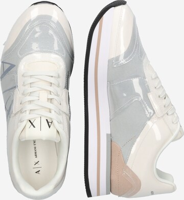 ARMANI EXCHANGE Låg sneaker i vit