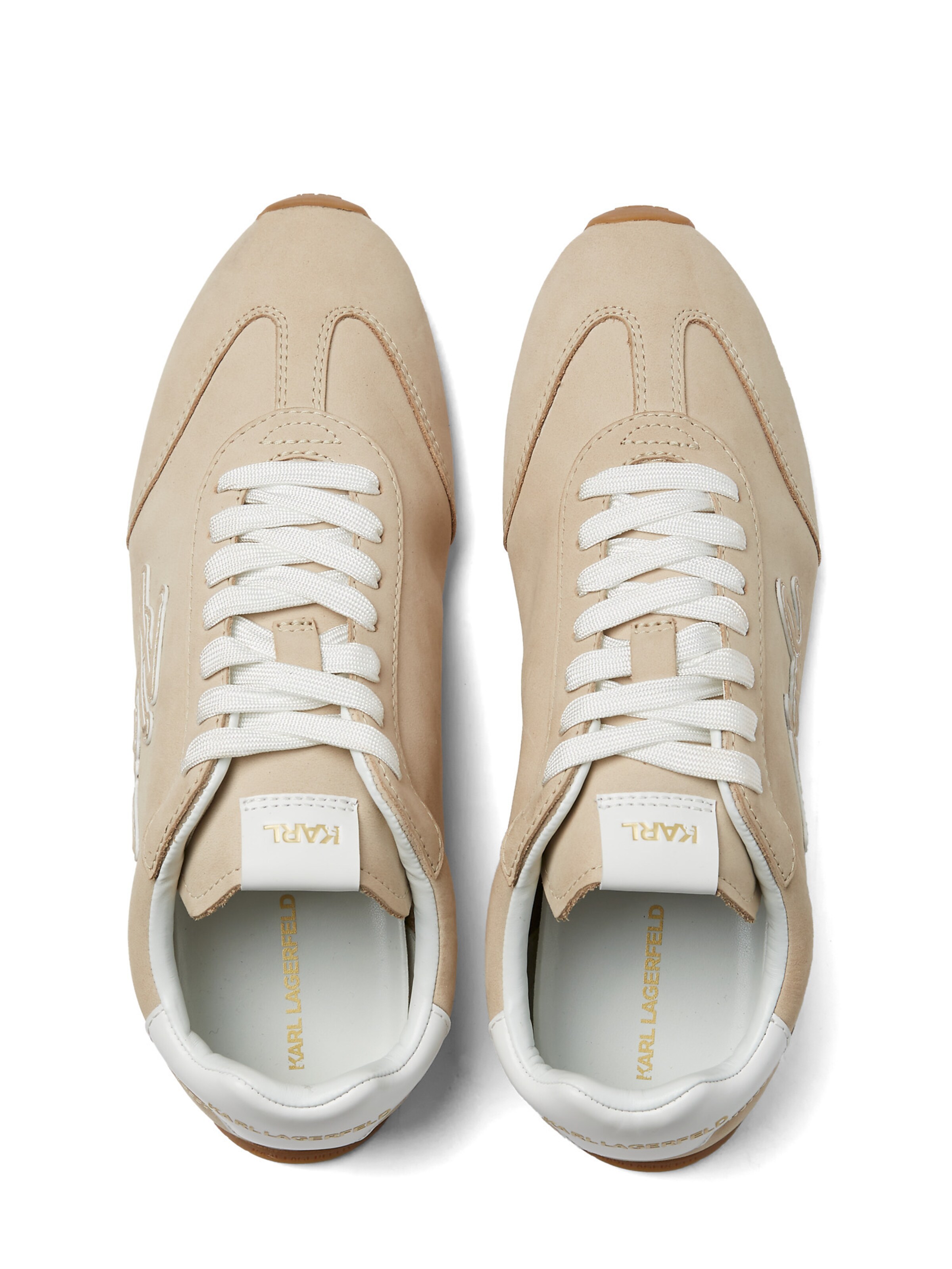 Karl Lagerfeld Низкие кроссовки 'Venus' в Бежевый