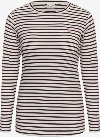 KAFFE CURVE - Camisa 'KCLia' em branco: frente