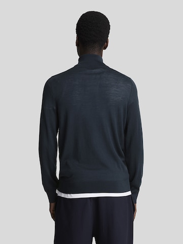 Lyle & Scott Trui 'Tonal Eagle' in Blauw