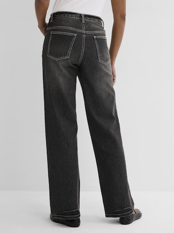 bonprix Loosefit Jeans in Schwarz