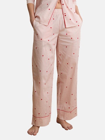 Pantaloncini da pigiama 'BATTITO' di ETAM in beige: frontale