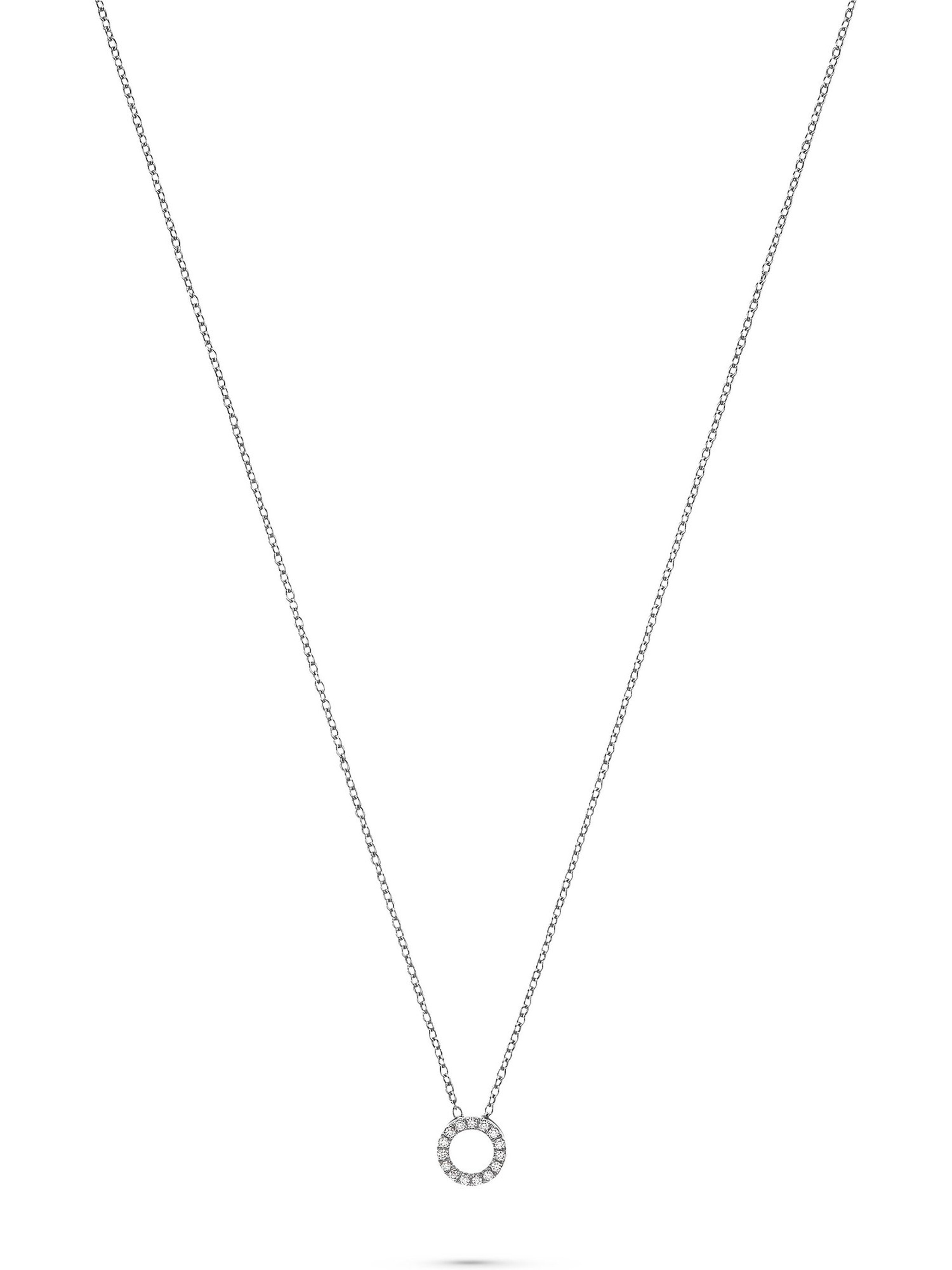 CHRIST Necklace in Silver: front