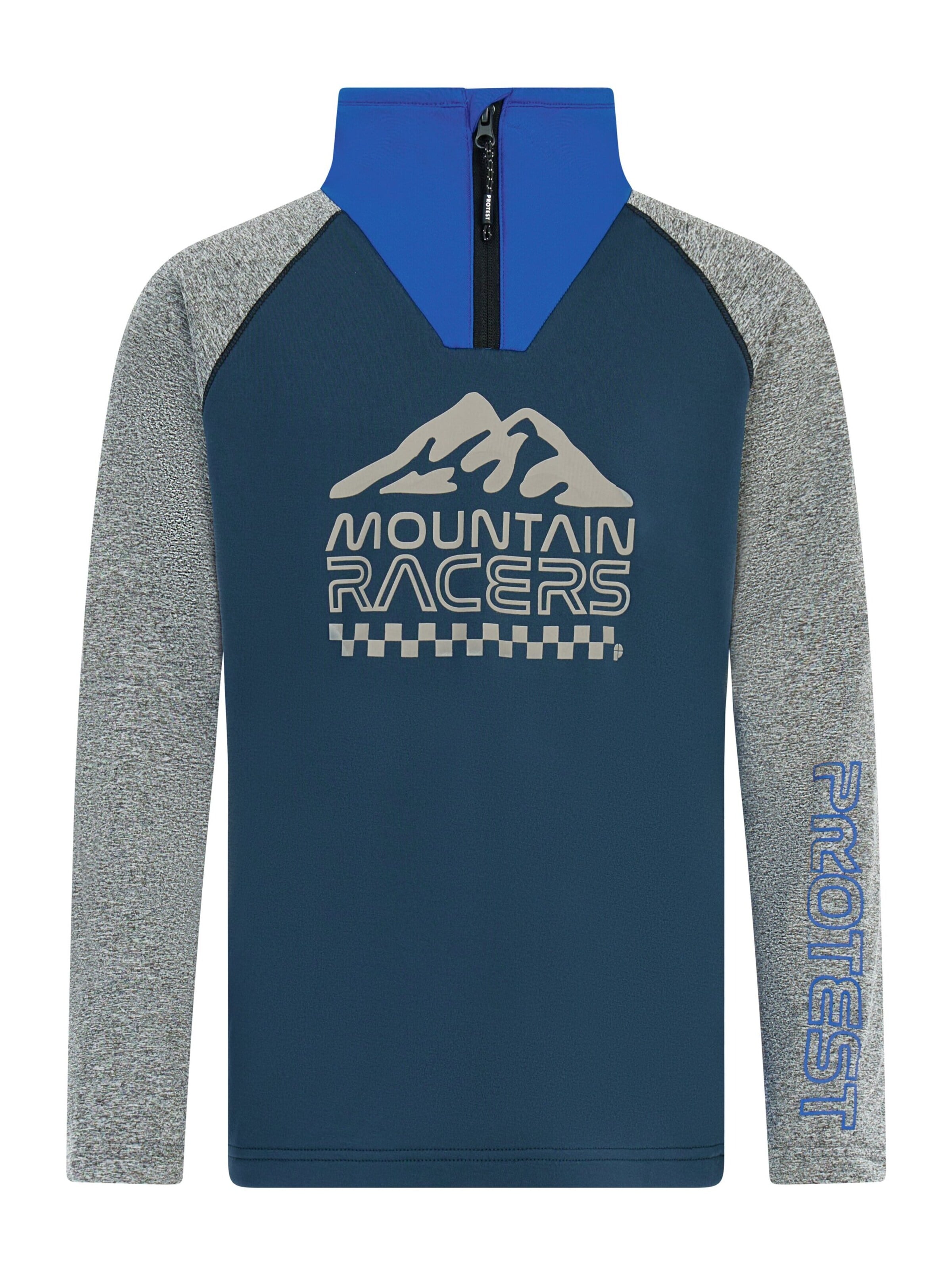 PROTEST Sportief sweatshirt 'PRTDelano JR' in Blauw: voorkant
