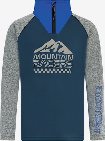 PROTEST Sportief sweatshirt 'PRTDelano JR' in Blauw: voorkant