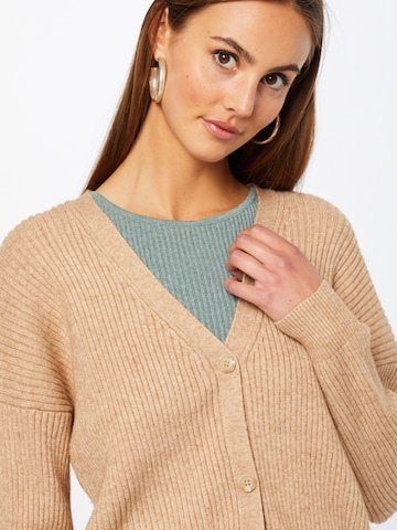 ONLY Knit Cardigan 'Katia' in Brown