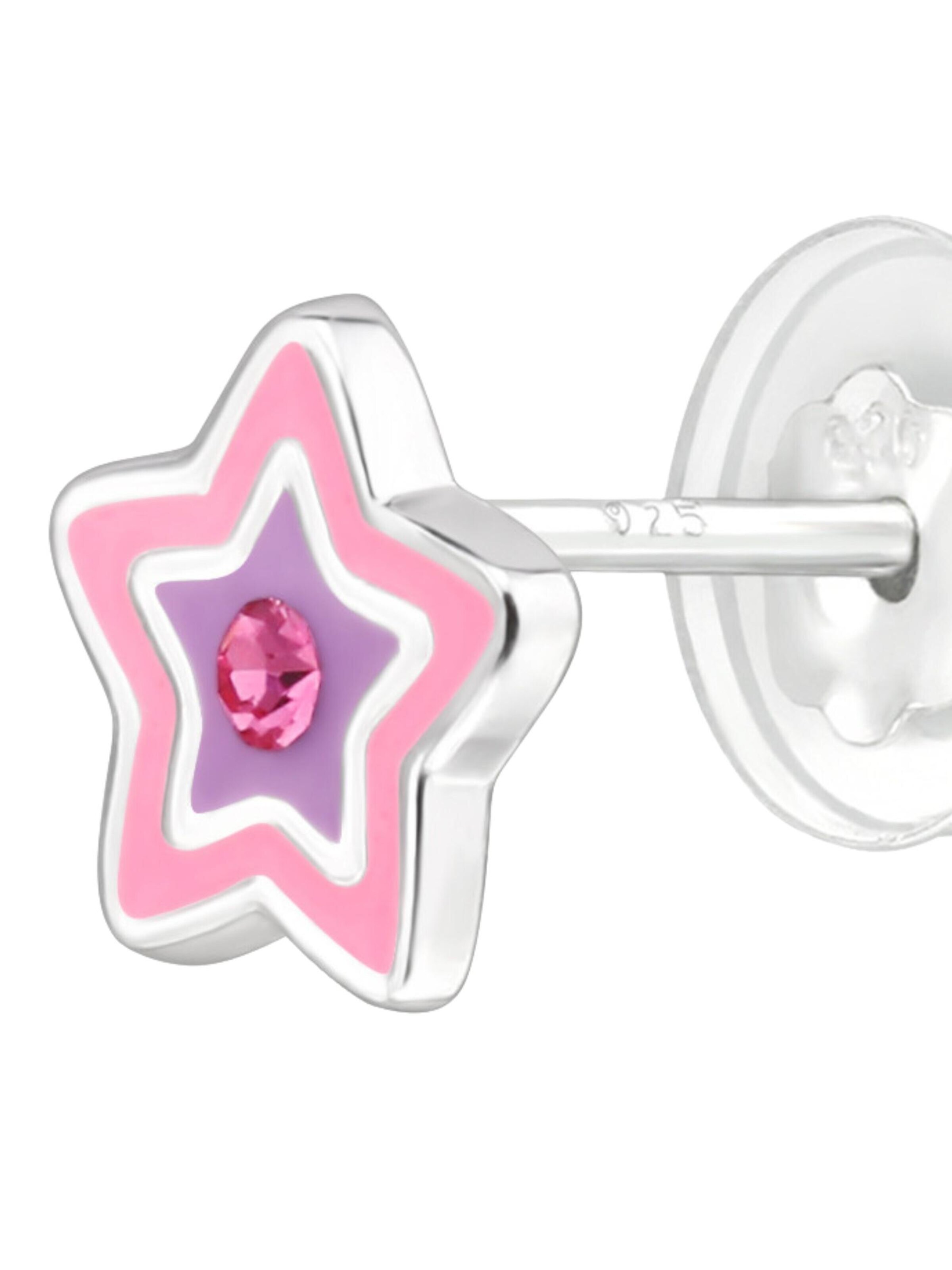 Boucles d'oreilles Maxte en argent