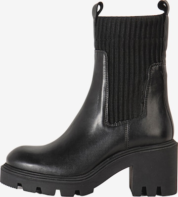 INUOVO Chelsea boots in Zwart: voorkant