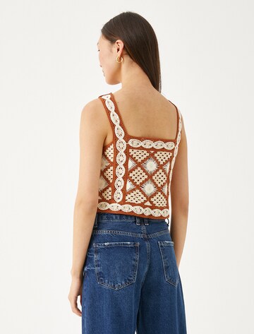 Koton Knitted Top in Beige