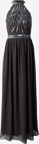 Lipsy Evening Dress in Black: front