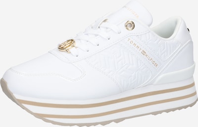 TOMMY HILFIGER Sneakers in Gold / White, Item view