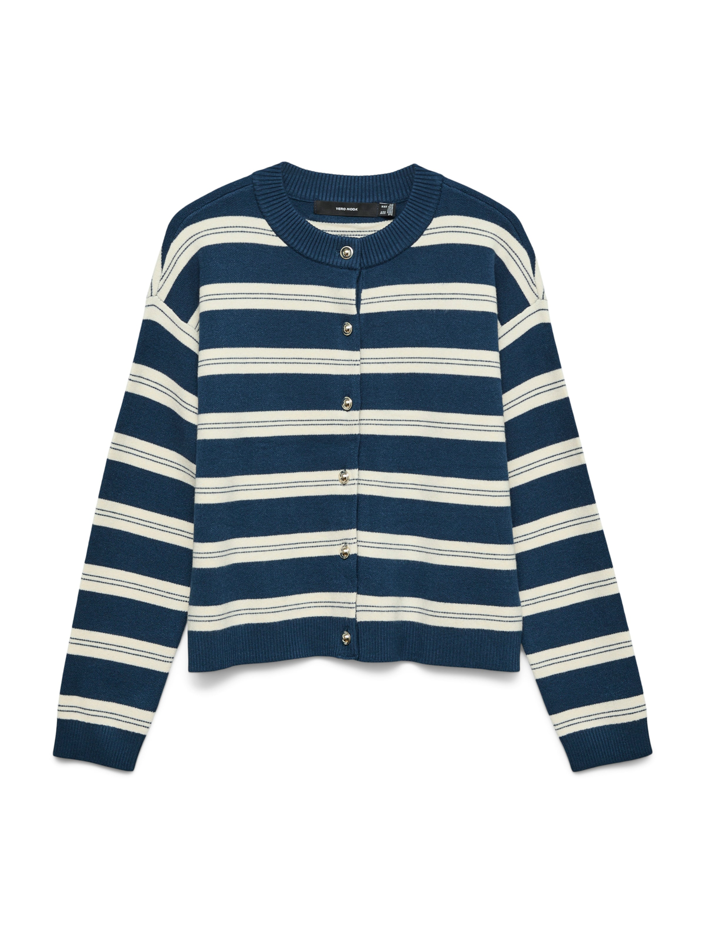 VERO MODA Strickjacke 'VMGOLD' in Blau: Vorderseite
