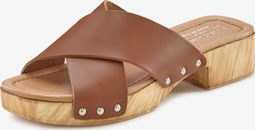 LASCANA Clogs in Brown: front