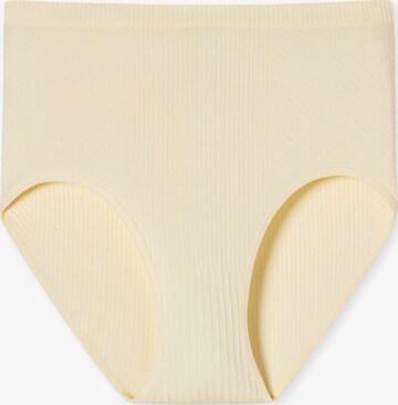 SCHIESSER Panty 'Seamless Rib' in Yellow: front