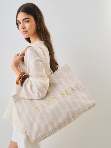 Borsa da spiaggia di Next in beige