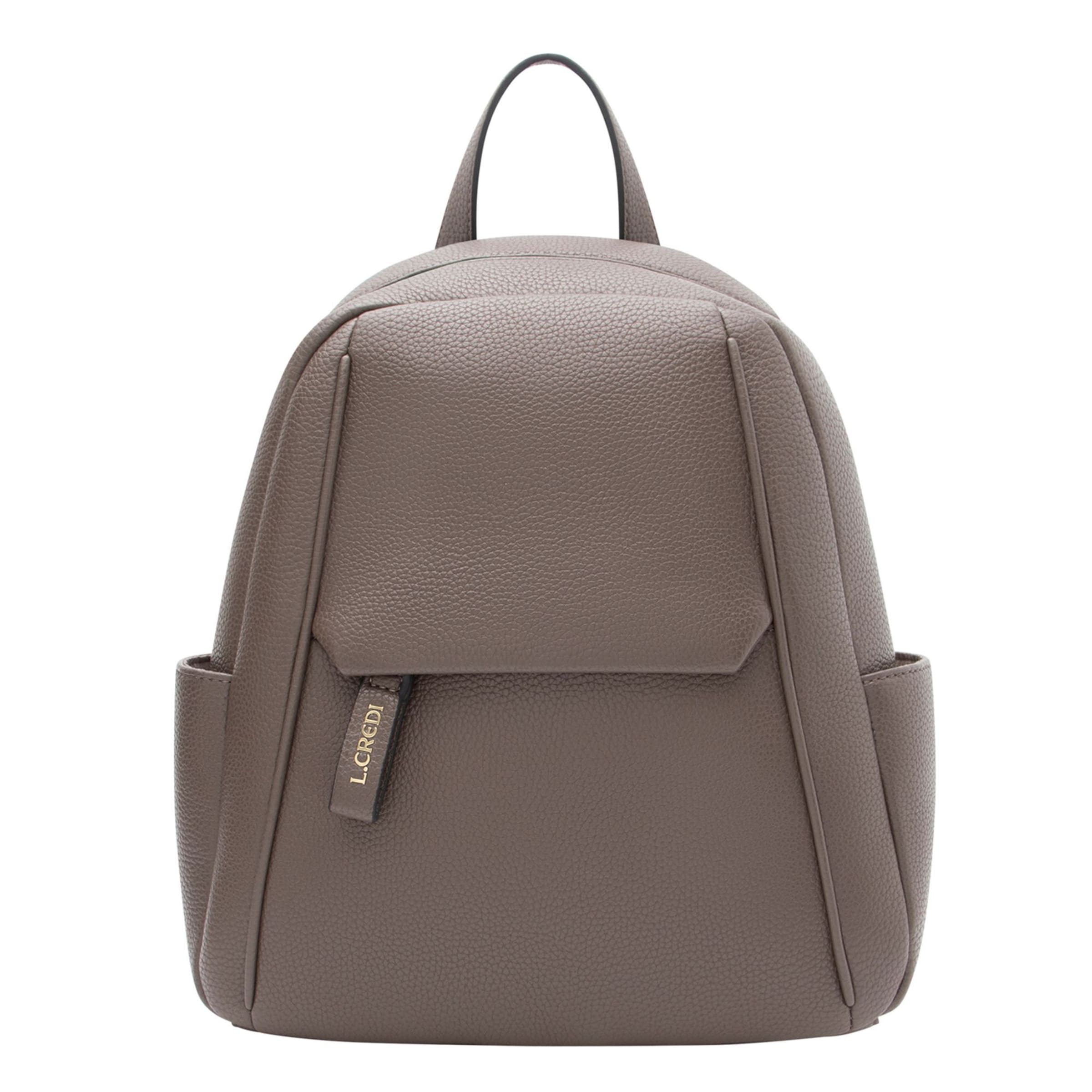 L.CREDI Backpack 'Pavidia' in Grey: front