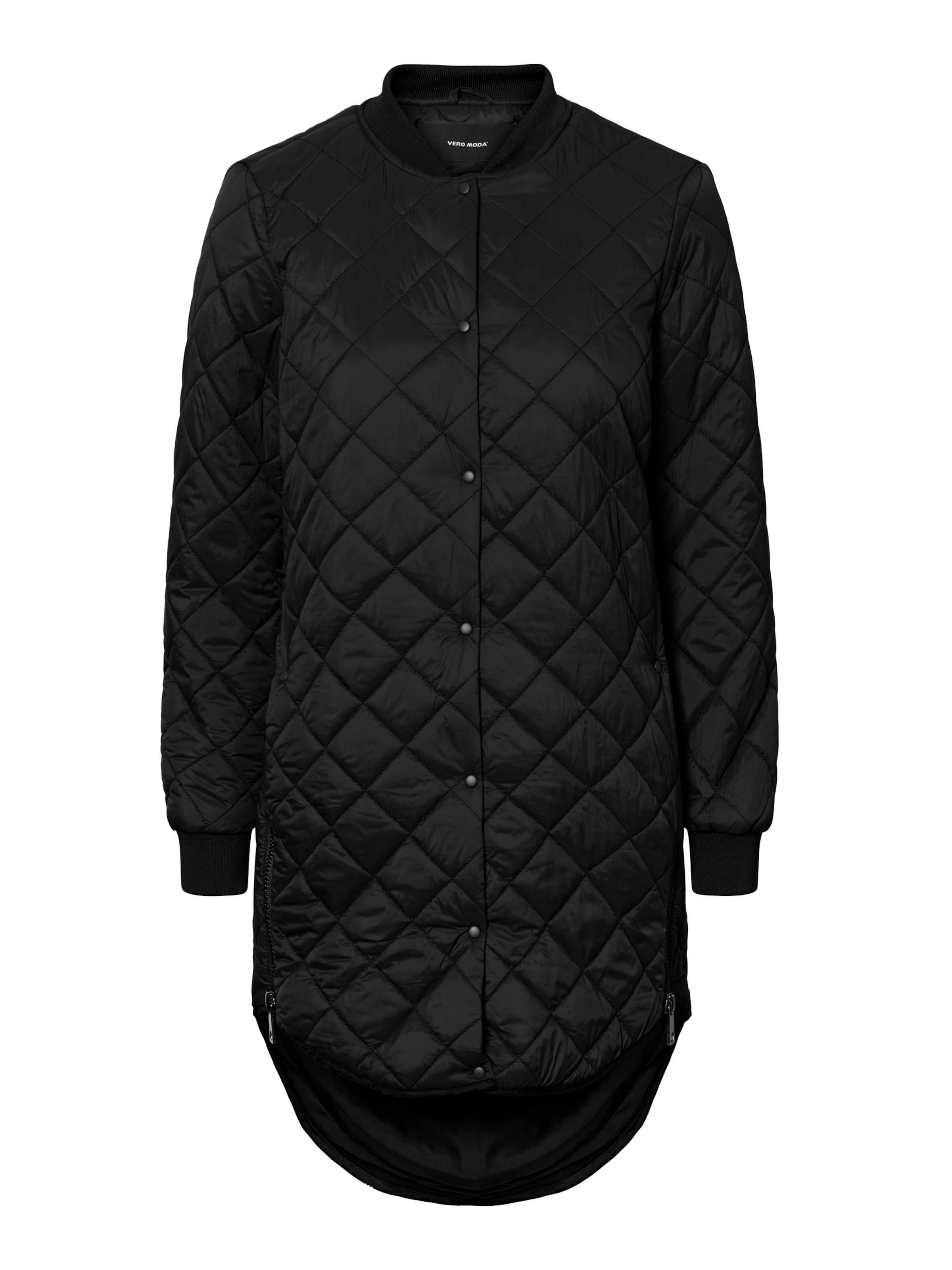 Veste d’hiver 'Hayle' Vero Moda Curve en noir : devant
